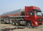 Stainless 316 Oil Tanker Tank Semi Trailer / tri axle trailers