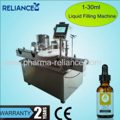 E-liquids ejuice glass dropper bottle filling capping machine