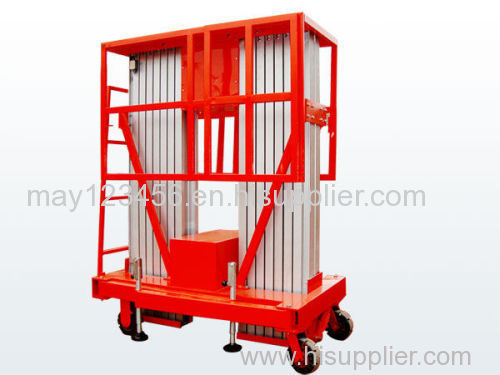 Double Mast Aluminum Platform