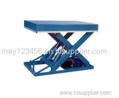 Stationary Scissor Lift with Single Fork Frame