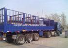 2 - 4 Axles fence Cargo semi Trailer For Livestock Animal & Bulk Cargo Transport