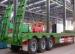 3 axle FUWA low bed semi trailers for transporting heavy truck with good price