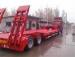 Low Bed Truck Semi Trailer For Transport Heavy Cargo And Excavator