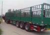 3 Axles Fence Cargo Semi Trailer for Livestock / Cow / Cattle Transportation