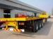 China manufacturer Tri-axle High Bed Semi-Trailer Truck Trailer flatbed trailer