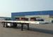 3 axle container loading and transporting solution flatbed container trailer