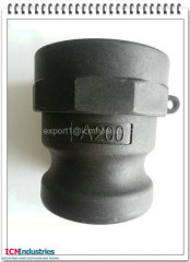 black PP camlock hose coupling suppleir from China---ICM INDUSTRIES