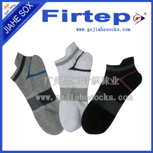 New style 100 cotton ankle sport socks in manufacture direct pricing