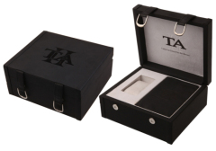 custom Leather Watch Display Box Watch Package MDF watch box