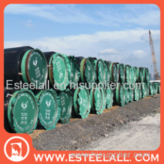 astm api erw spiral weld steel black pipe