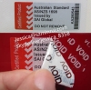 Custom Warranty Void Stickers Anti-tamper Safety Label Security Void Seal Sticker Paper Warranty Sticker