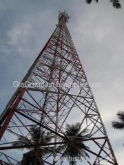 angular tower lattice steel tower