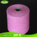 Recycled dyed yarn for weaving 65% cotton 35% polyester