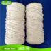 Regenerated cotton and polyester mops yarn