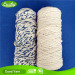 Regenerated cotton and polyester mops yarn