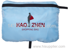 2015 fashion polyester foldable shopping bag for gift