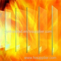 Fireproof Glass Fireplaces Door