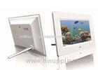 ABS Plastic Portable Audio Video HD Digital Photo Frame Desk standing