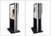 Double Sided Book Display iR Touchscreen Standing Advertising Player