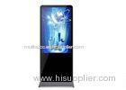 Anti-theft Totem Touch Screen floor standing display for exhibition halls