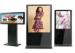 Advertisement Floor Standing Kiosk 1080p media player ROHS FCC