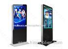 46'' Floor Standing Kiosk Touch Screen Advertising Player 3G WiFi Multimedia Network