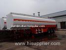 3 Axles 45000 liters 5 compartments diesel fuel tank trailer for oil transportation