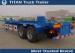 High Strength Steel 2 axles 45ft terminal container trailers chassis Low Maintenance