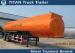 Professional multi compartments petrol liquid tank trailer with 2 axles 38000 liters