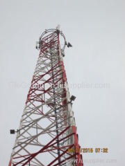 55meters 3 legged self-supported lattice steel tower