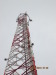 55meters 3 legged self-supported lattice steel tower