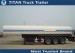 Mechanical / air / bogie suspension petroleum tanker trailer with Reinforced ladder