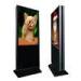 Full HD Double Sided Display standing digital signage For Public Places