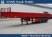 50 Tons tri-axle 40ft heavy duty flatbed trailers with high boards