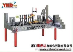 3D welding tables Welding table Modular welding fixtures Modular welding table system