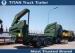 142000mm Length 4300mm Height Side Loader Trailer for seaports load containers