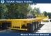 Multipurpose application 40ft flatbed container lorry trailer Heavy duty type