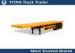T700 steel Strong trailer frame 40foot Flatbed Semi Trailer with 12 pcs Contact lock