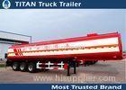 Mechanical / air / bogie suspension petrol diesel oil tanker trailer with multi Volume
