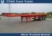 40 TonsTri - axle Flatbed Semi Trailer 40ft with 12pcs container lock