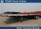 Strong trailer frame 40 foot 48 foot 18 foot 16 foot flatbed trailer extendable