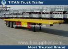 Customized dimensions Multi - axle Flatbed Semi Trailer multipurpose application