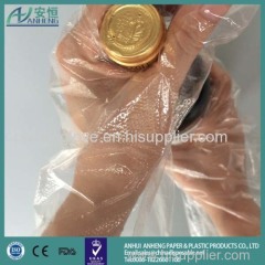 china factroy price disposable pe gloves food service pe gloves