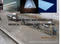 High precision fluorine plastic medical pipe making machine