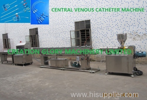 High precision central venous catheter medical tube making machine