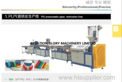 High efficiency PU pneumatic hose making machine