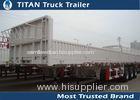 Custom commercial heavy duty flatbed trailers equipment mechanical suspension