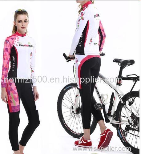 Custom Long soft fabirc cycling jersey