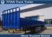 Heavy duty type suspension 18 wheeler Flatbed Semi Trailer 30 tons - 50 tons