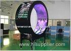 Wall Mount Outdoor RGB / S-Video Flexible LED Screen Curved LED Display P6 mm